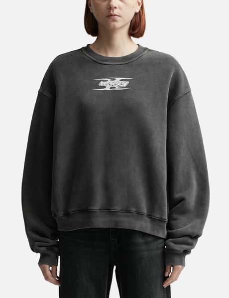 T By Alexander Wang Blade Logo-Embossed Sweatshirt