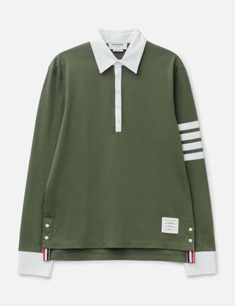 Thom Browne Jersey 4-Bar Rugby Polo