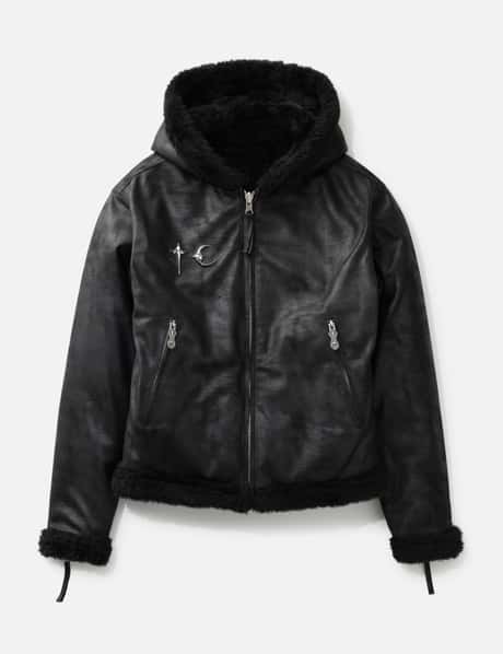THUG CLUB TC Reversible Shearling Jacket