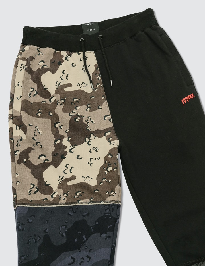 Day And Night Pieced Sweatpants Placeholder Image
