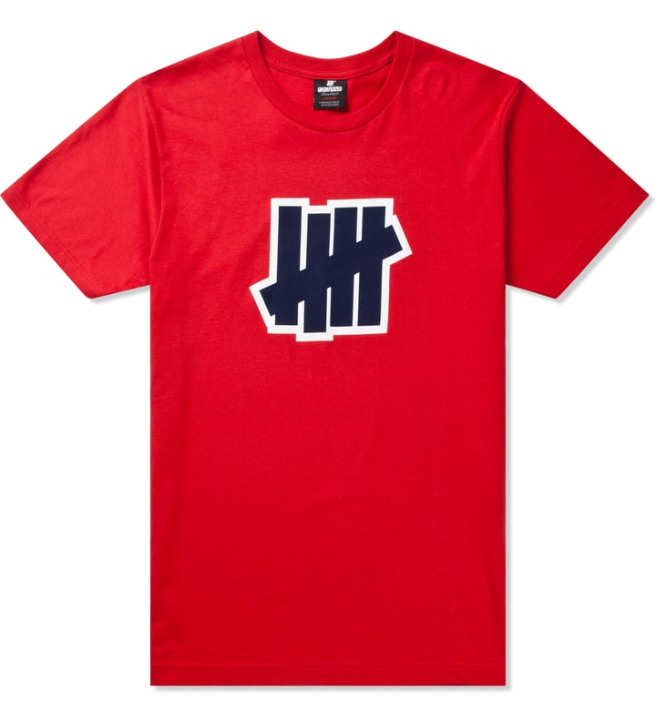 Red Double 5 Strike SS T -Shirt Placeholder Image