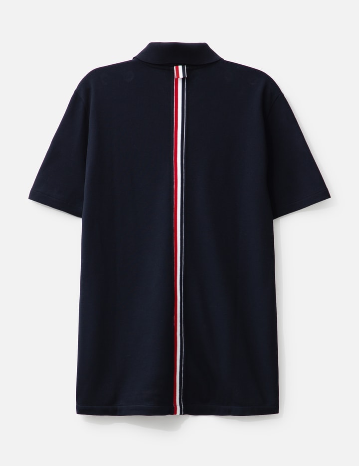 Center Back RWB-Stripe Polo Shirt Placeholder Image