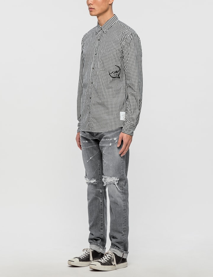 Gingham Check Button Down L/S Shirt Placeholder Image