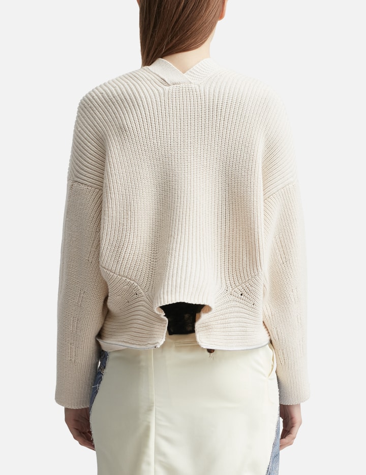 Beautiful People Double-End Fluffed Cotton Cardigan