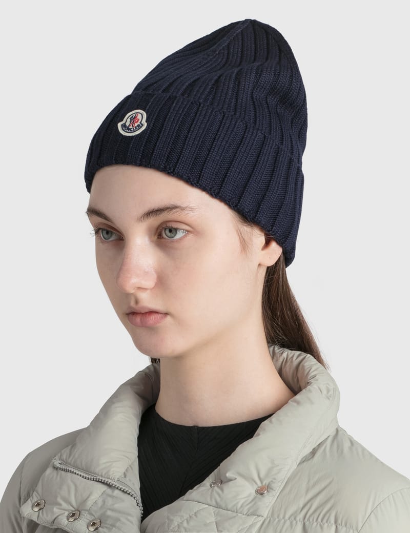 Moncler - Moncler Logo Beanie | HBX 