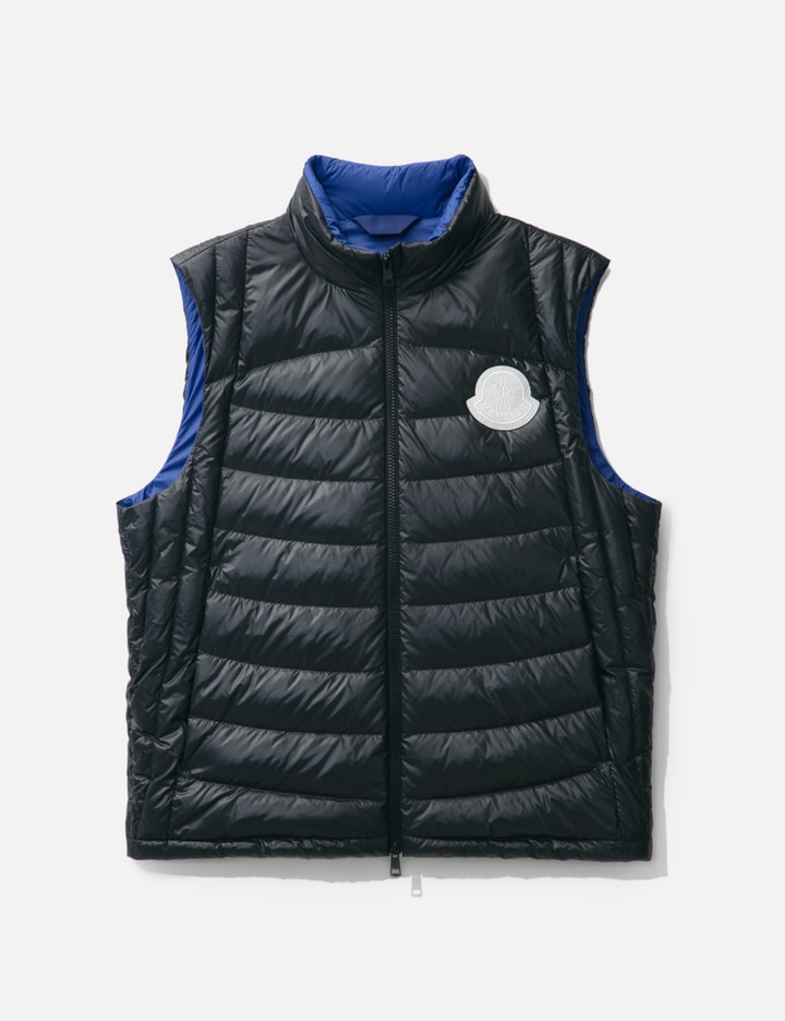 Menelao Hooded Curvy-Quilted Down Gilet Placeholder Image