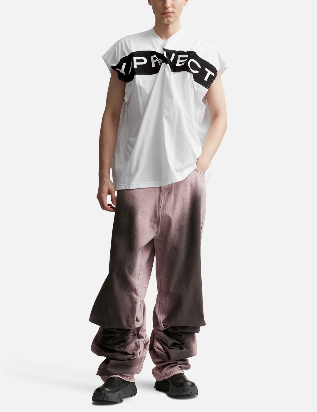 Scrunched Logo Tank Top view 18