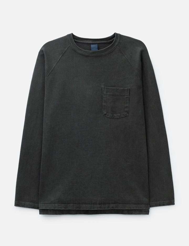 Good On Heavy Jersey Long Sleeve Raglan Pocket T-Shirt