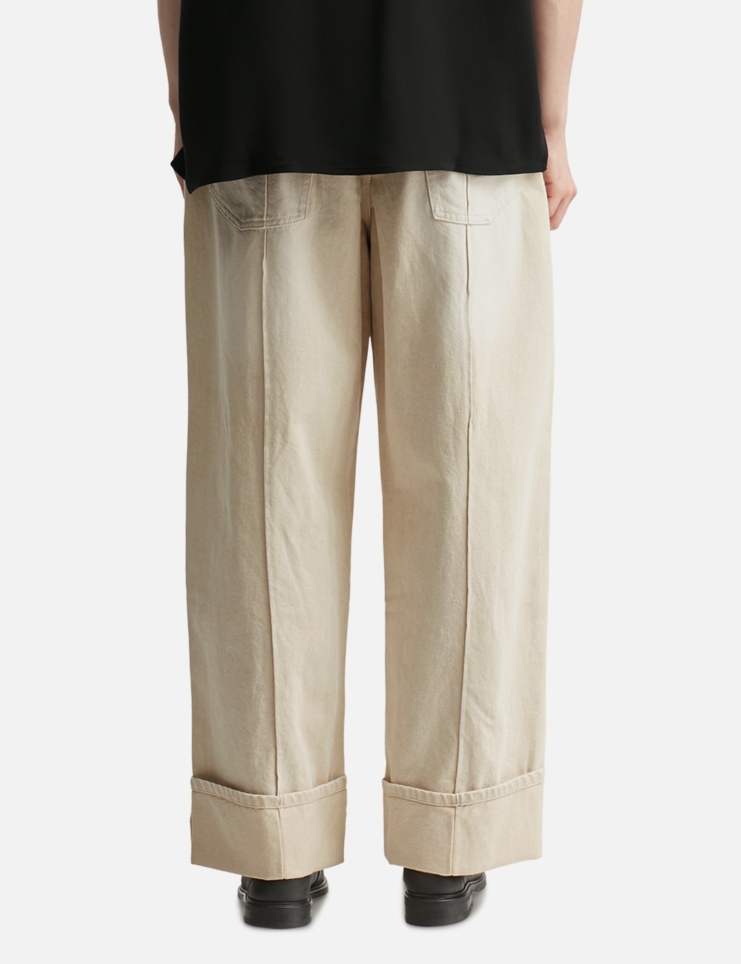 Khaki High Waisted Denim view 14