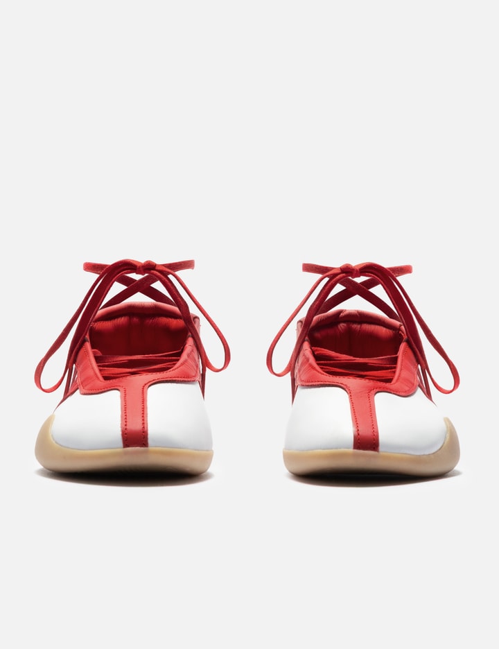 Adidas Originals Taekwondo Mei Ballet Leather Sneakers In Red