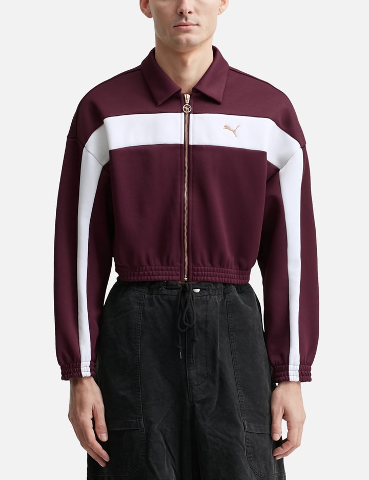 Relaxed Cropped Track Jacket Placeholder Image