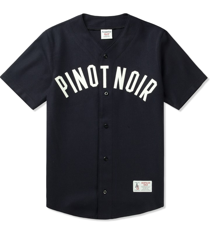 Navy Pinot Noir Baseball Jersey Placeholder Image