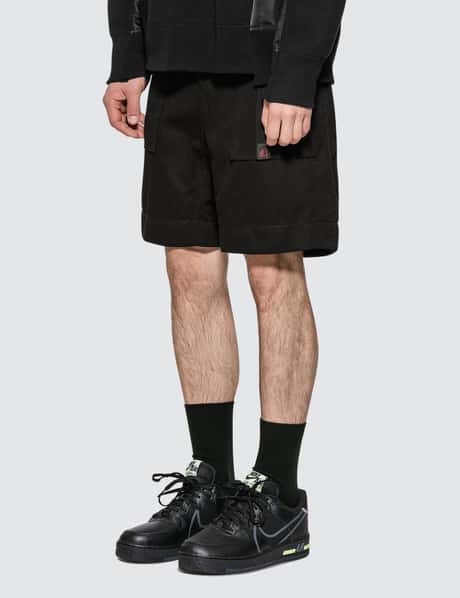 Sacai - Gramiccl Cotton Twill Shorts | HBX
