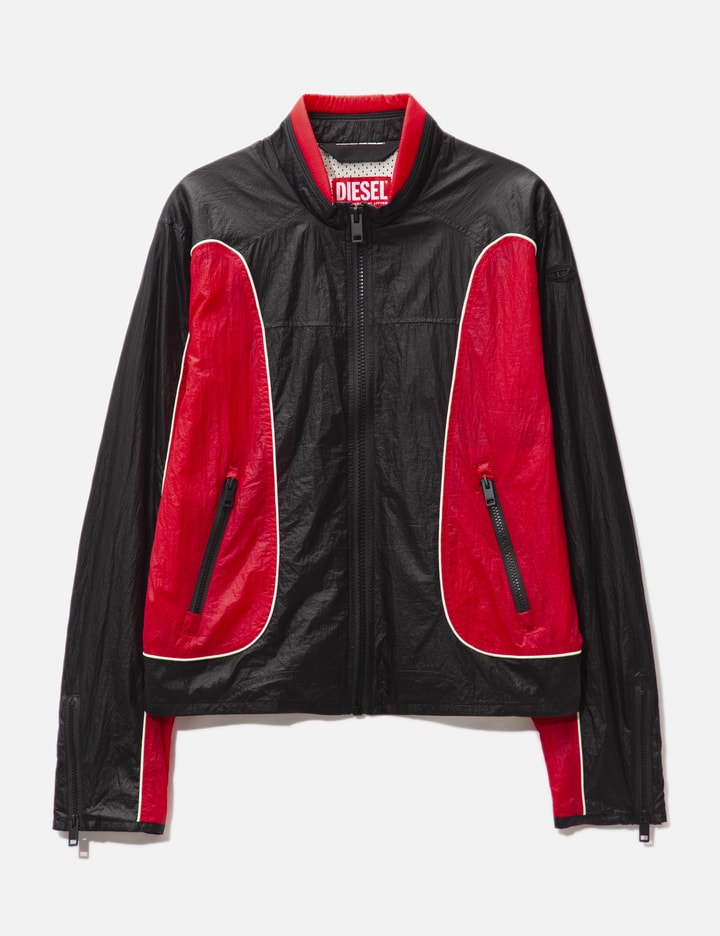 Leather jacket Louis Vuitton x Supreme Red size 48 FR in Leather