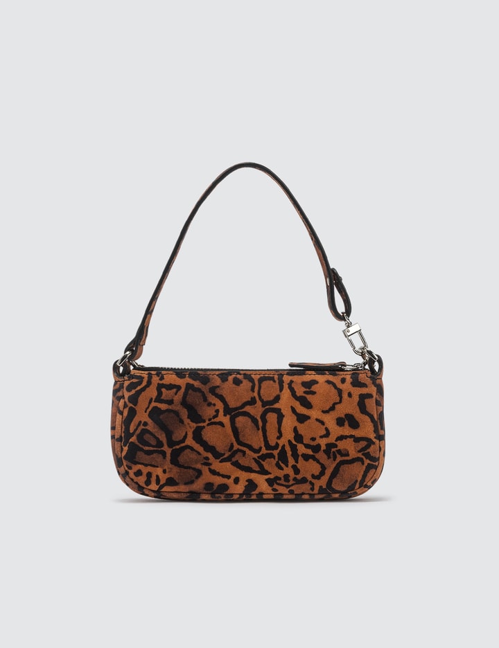 Mini Rachel Leopard Print Suede Leather Bag Placeholder Image