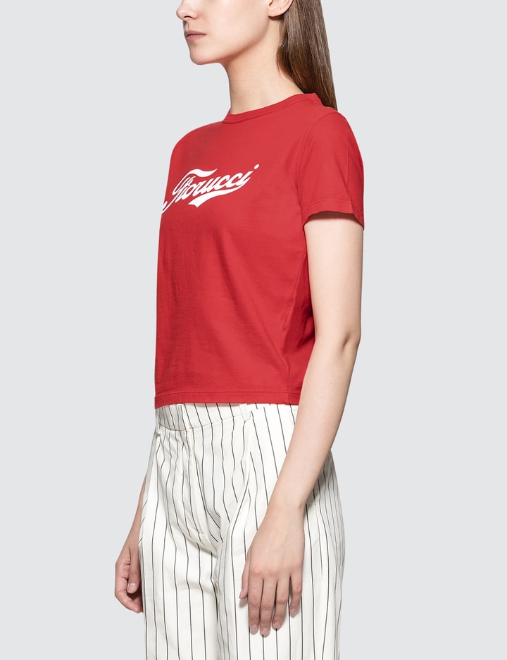 Soda Cropped Short Sleeve T-shirt Placeholder Image