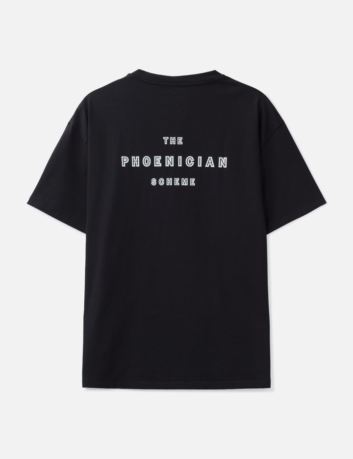 The Phoenician Scheme / Washed Heavy Weight Crew Neck T-Shirt ( Type-1 )