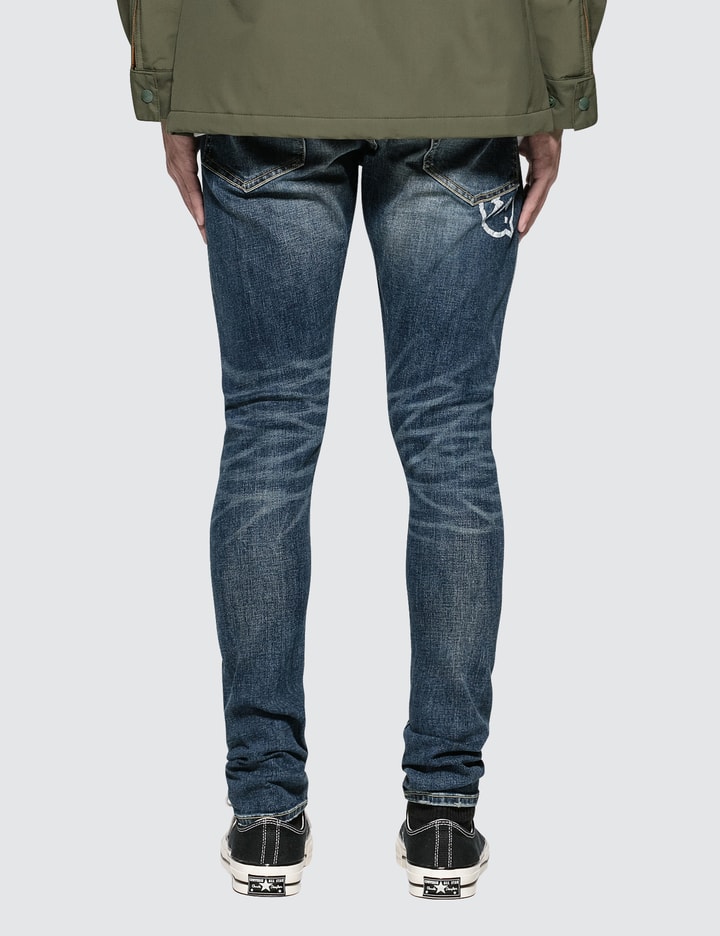 Vintage Skinny Denim Jeans Placeholder Image