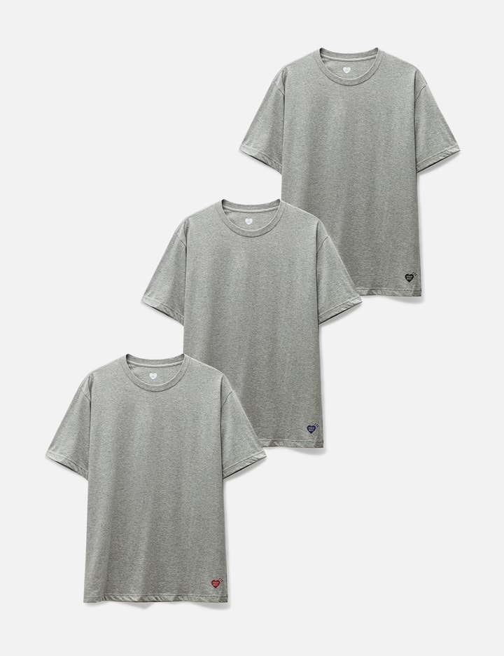 Human Made 3pack T-shirt Set In Grey