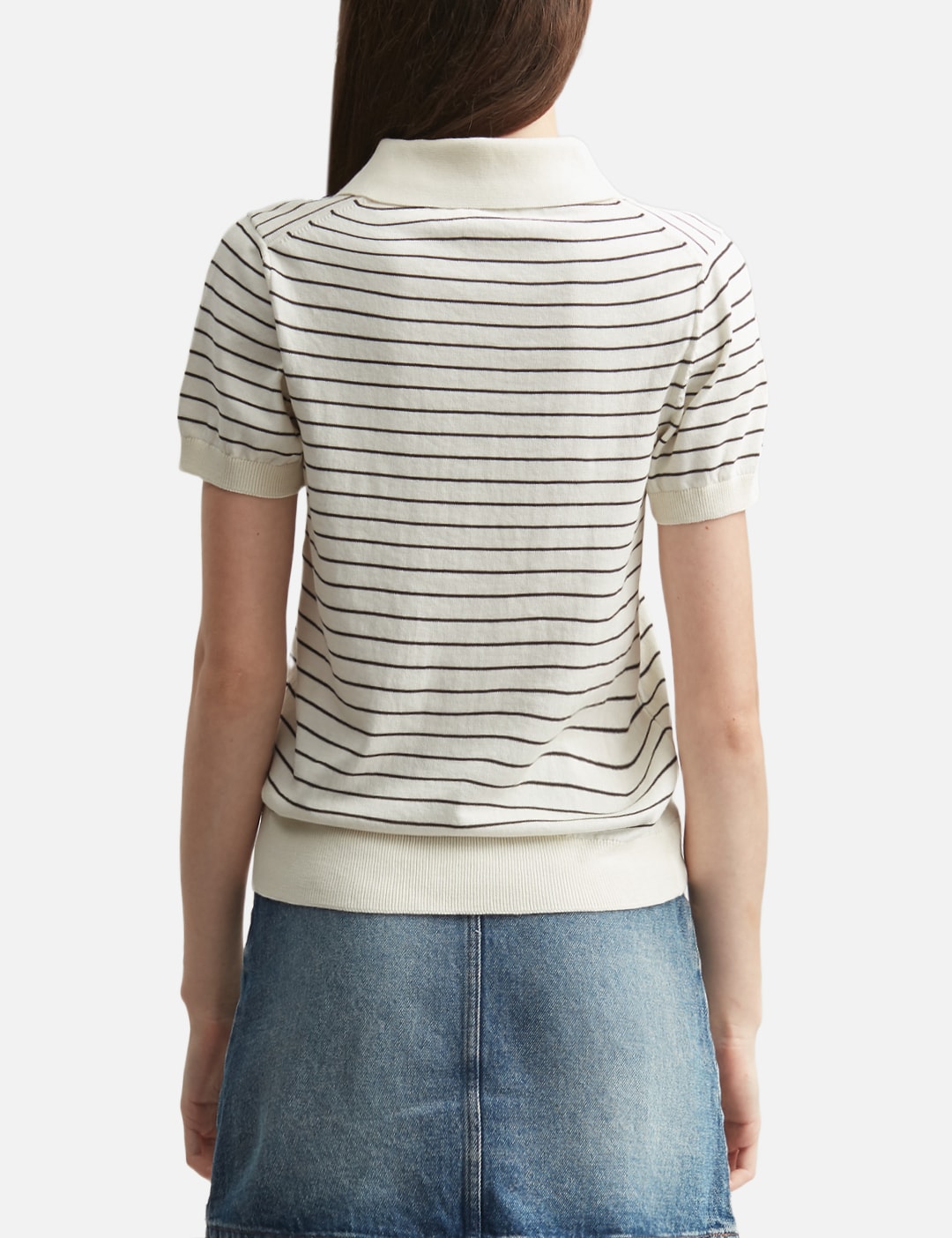 Fitted Striped Polo view 19