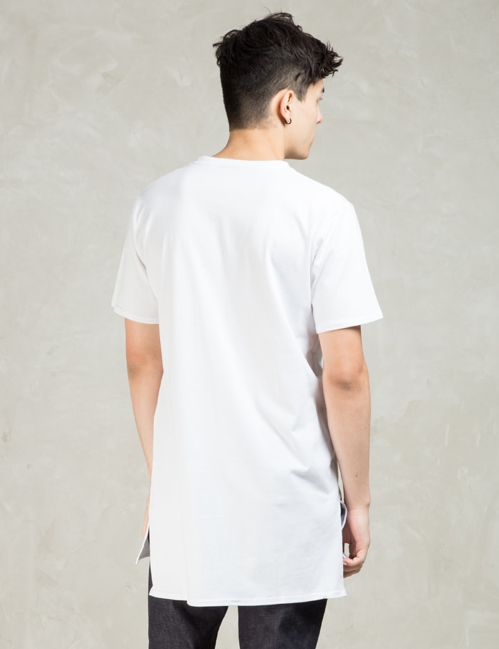 White E-long Hi-lo T-shirt Placeholder Image