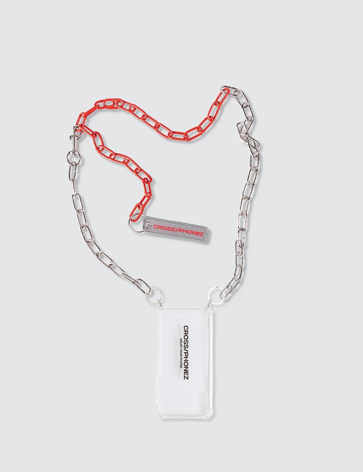 Silver And Red Chain Iphone Case Placeholder Image