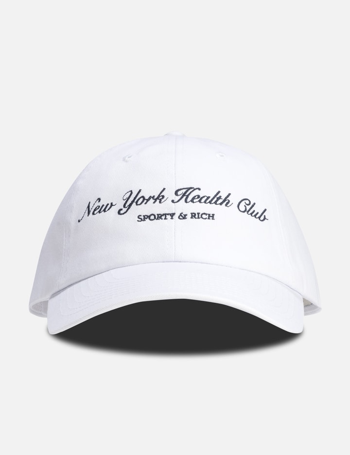 NY Health Club Hat - White/Navy