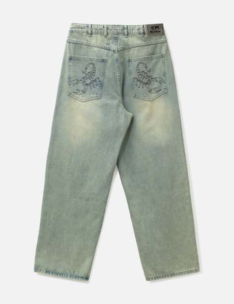 Scorpion Stitch Denim Jeans view 8