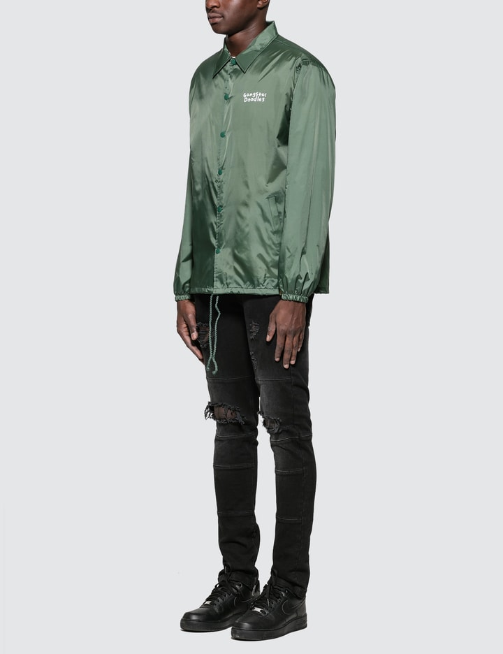 Fritz Tha Cat Coach Jacket By Gangster Doodles Placeholder Image