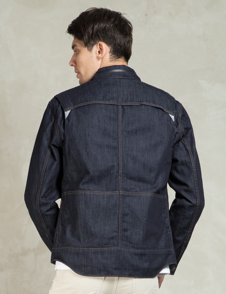 Indigo Denim Commuter Trucker Jacket Placeholder Image