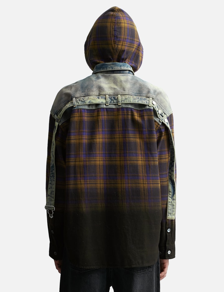 Hooded Button-up Shirt Placeholder Image