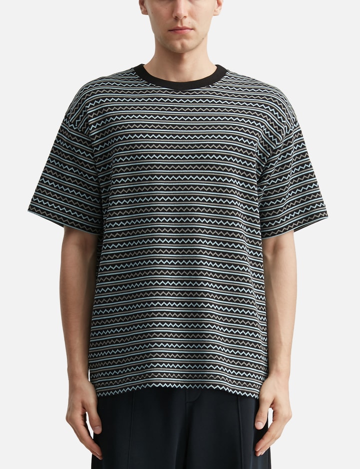 Jacquard Knit Tee view 3