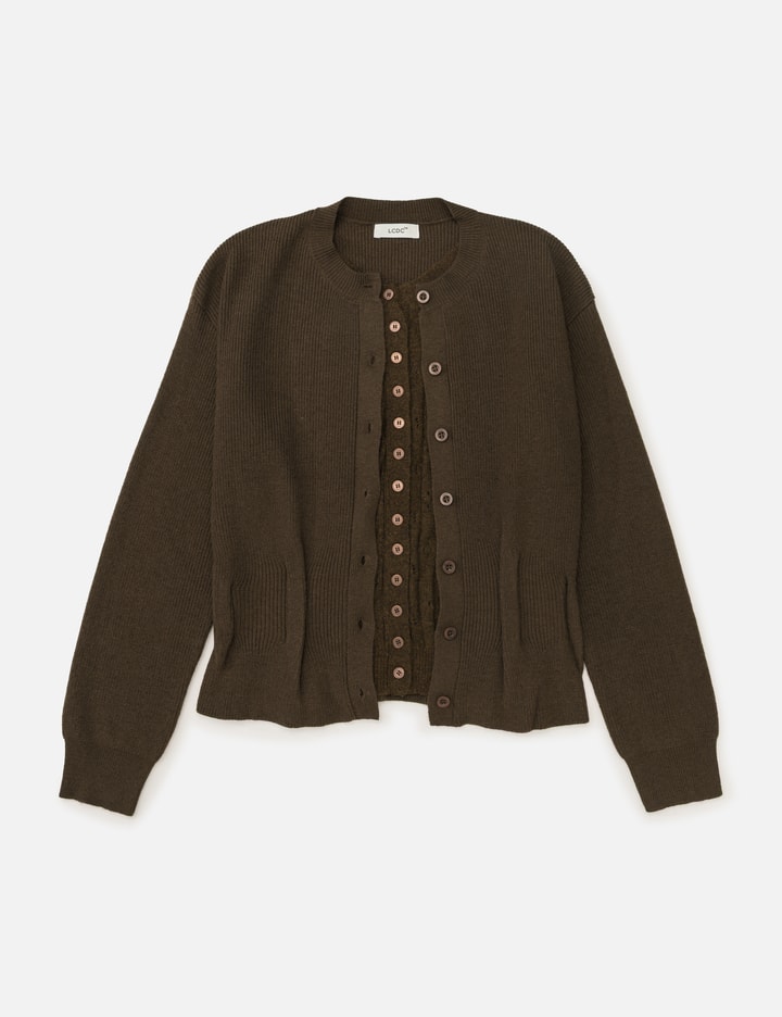 LCDC Mixed Layered Cardigan