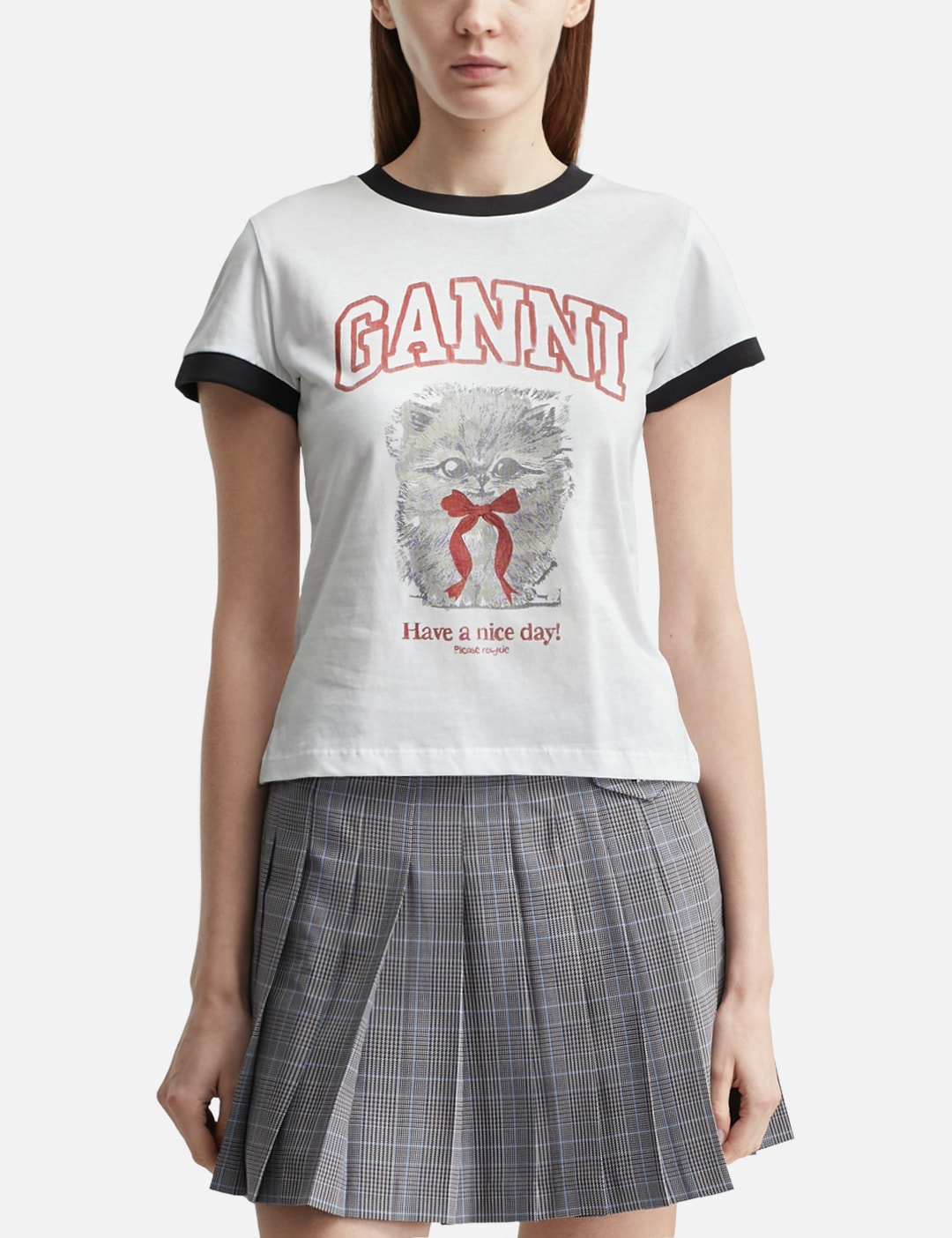 Cropped Kitty T-Shirt view 13