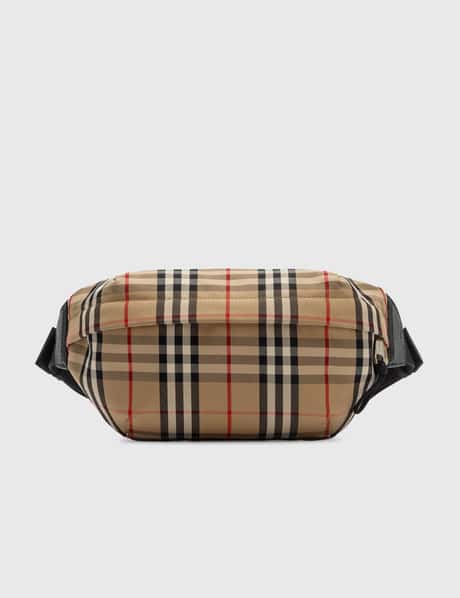 Burberry Vintage Check Small Belt Bag for Men