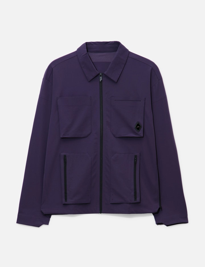 A-cold-wall* A-cold-wall Softshell Dobby Jacket In Purple