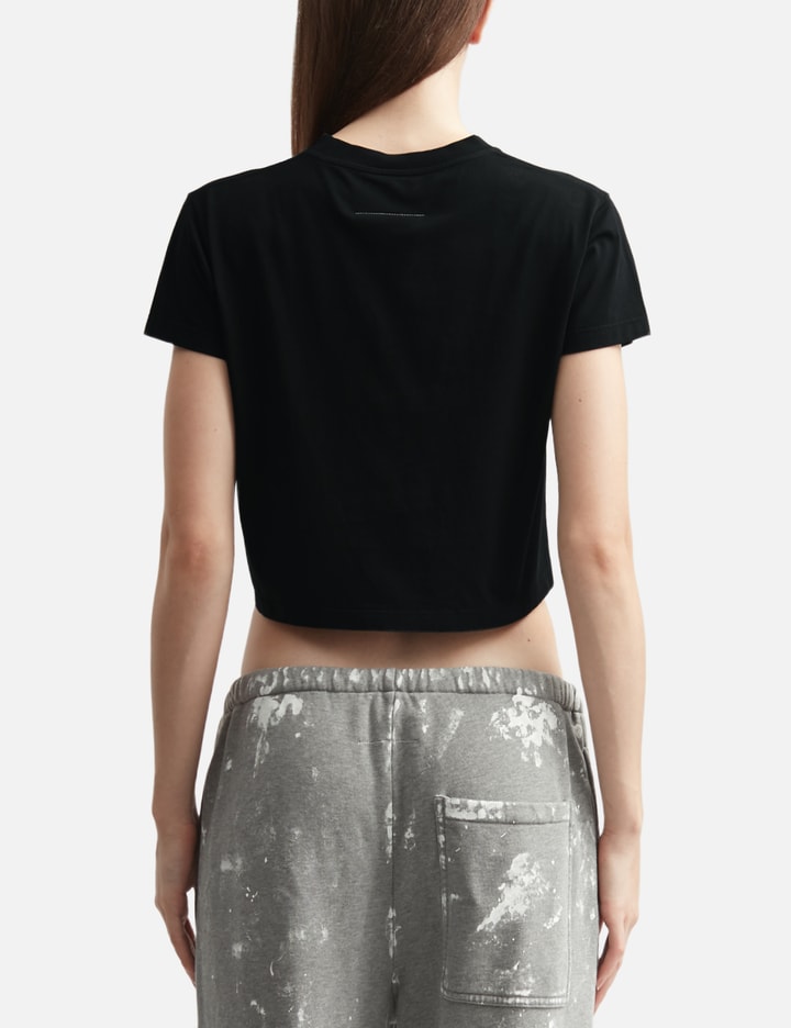 MM6 Maison Margiela Flipped-Print Overdyed T-Shirt