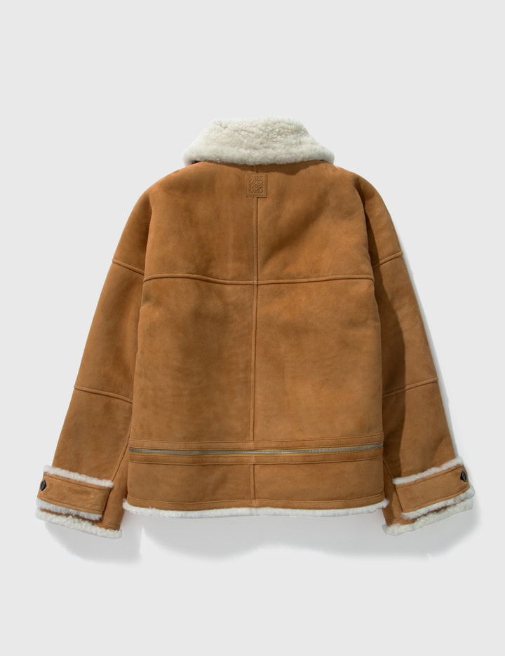 Shearling Zipped Jacket Placeholder Image