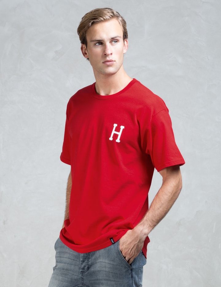 Red Huf X Thrasher Classic H T-shirt Placeholder Image
