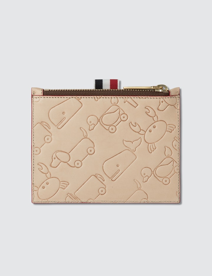 Small Coin Purse (14.5 cm) In Toy Icon Embossed Vegetan Vachetta Leather Placeholder Image