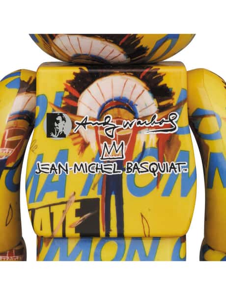 Medicom Toy - BE@RBRICK Andy Warhol × Jean-Michel Basquiat #3 100 
