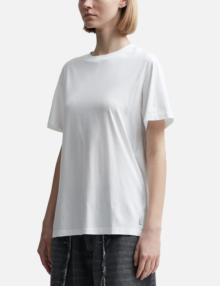 Shop Mm6 Maison Margiela Tank Top Open Front T-shirt In White