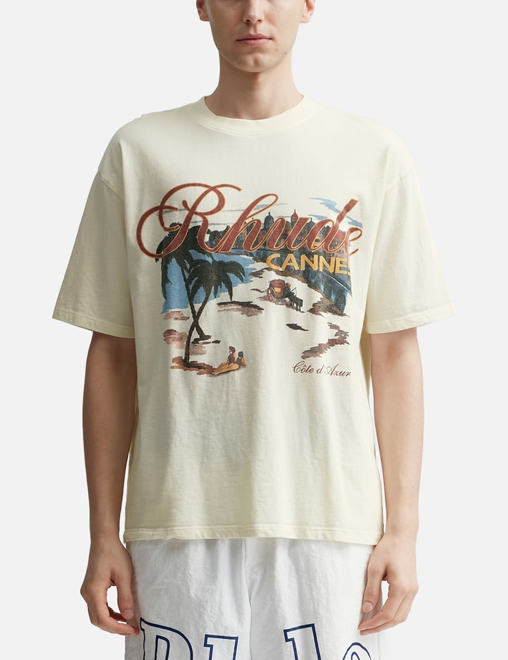 Cannes Beach T-shirt Placeholder Image