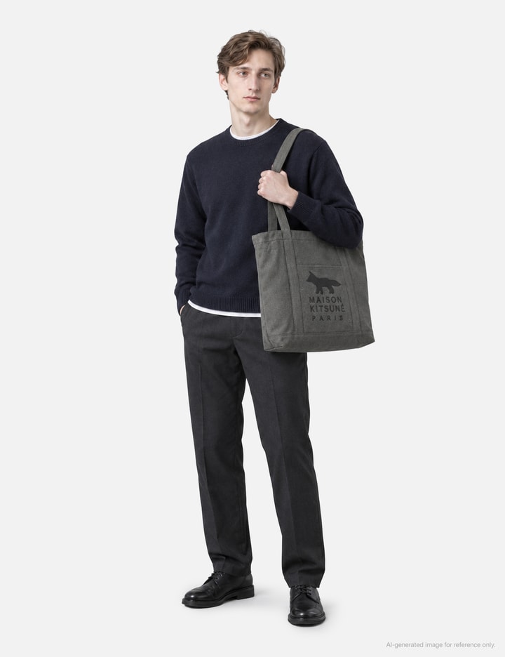 Maison Kitsuné Profile Fox Large Tote