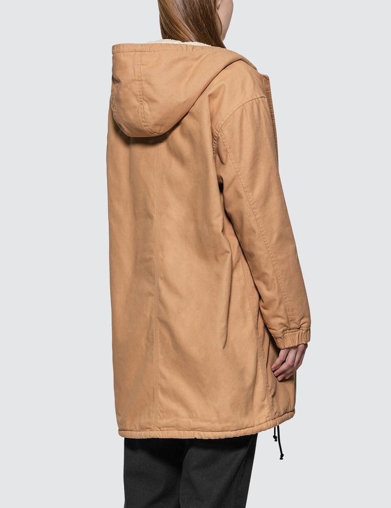 Carhartt Work In Progress - Hooded Script Coach Jacket | HBX - Globally  Curated Fashion and Lifestyle by Hypebeast