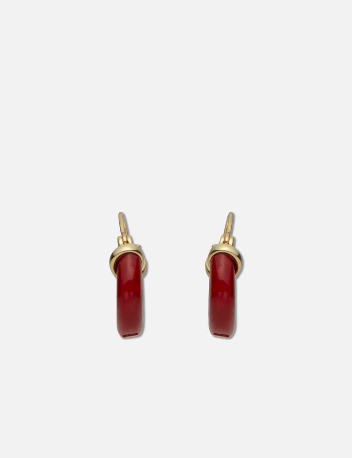 Anni Lu Petit Swell Hoop In Red