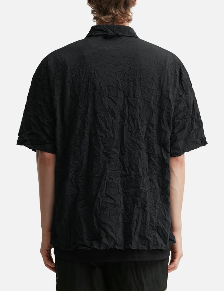 and wander Washer Pleated Open SS Shirt (M)