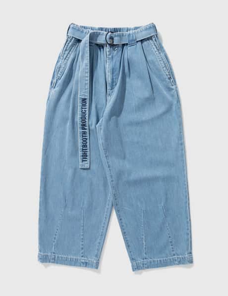 TIGHTBOOTH - Denim Baggy Slacks | HBX