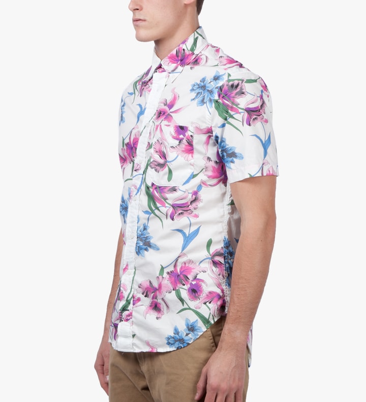 Multicolor Print Bamboo Orchid S/S Shirt Placeholder Image