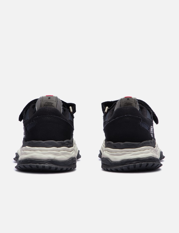 Miharayasuhiro Keith Og Sole Canvas Low-top Sneaker In Black